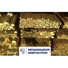 Латунный прямоугольник ЛС59-1, птв 8 x 25 x 3000