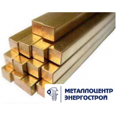 Латунный квадрат 30 мм ЛС59-1
