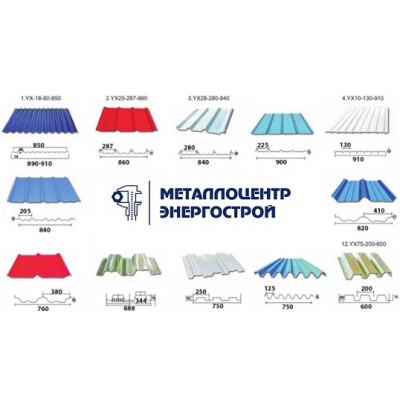 Профилированный лист (RAL) Н75 0,70мм