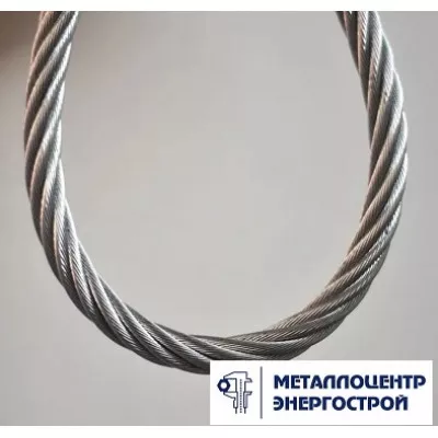 Канат стальной 17,0 мм оцинкованный ГОСТ 3064-80 