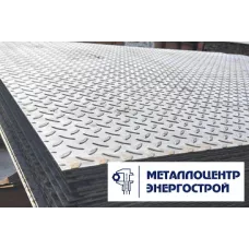 Лист стальной рифленый "Чечевица"