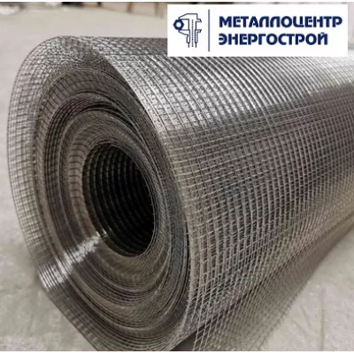 Сетка сварная оцинкованная рулон 1х50м