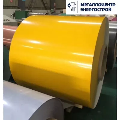 Штрипс оцинкованный RAL 2005 люминесцентный оранжевый